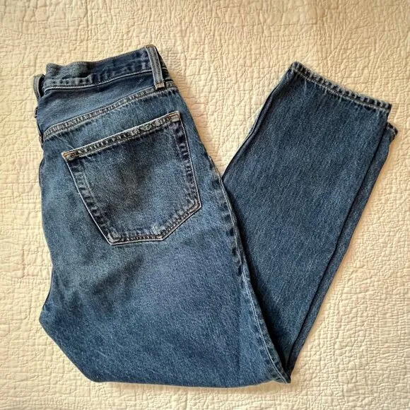 Etica Ethically Made Ripped Slim Straight Jeans 30