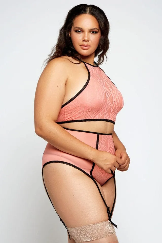 Euphemia Bra Set- Peach