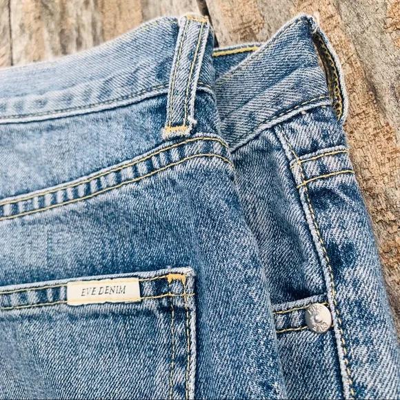 EVE DENIM Silver Bullet Embossed Distressed