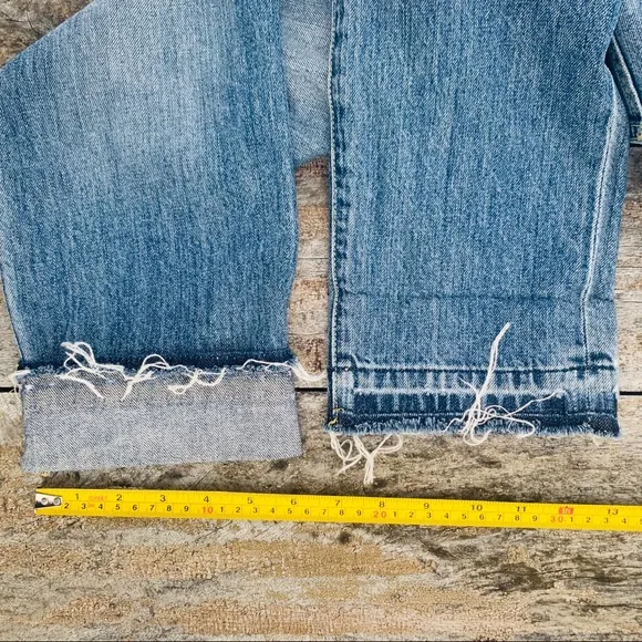 EVE DENIM Silver Bullet Embossed Distressed
