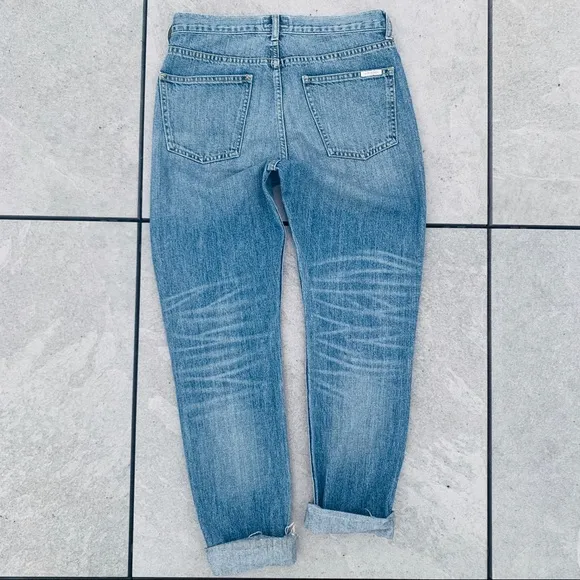 EVE DENIM Silver Bullet Embossed Distressed