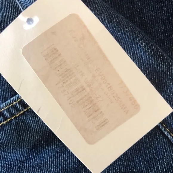 EVE DENIM Silver Bullet Embossed Distressed