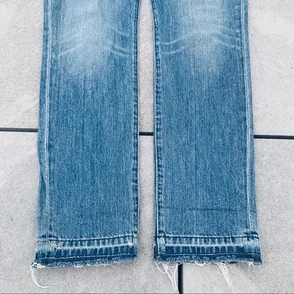 EVE DENIM Silver Bullet Embossed Distressed