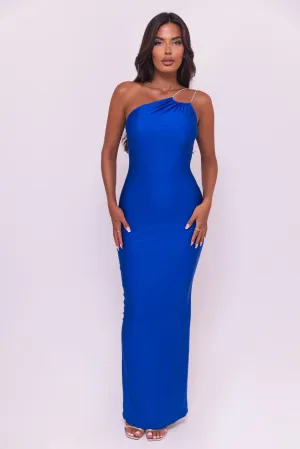 Evelina Royal Blue Dress