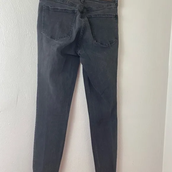 Fade Black Madewell Hi Riser Skinny Jeans. Sz 28.