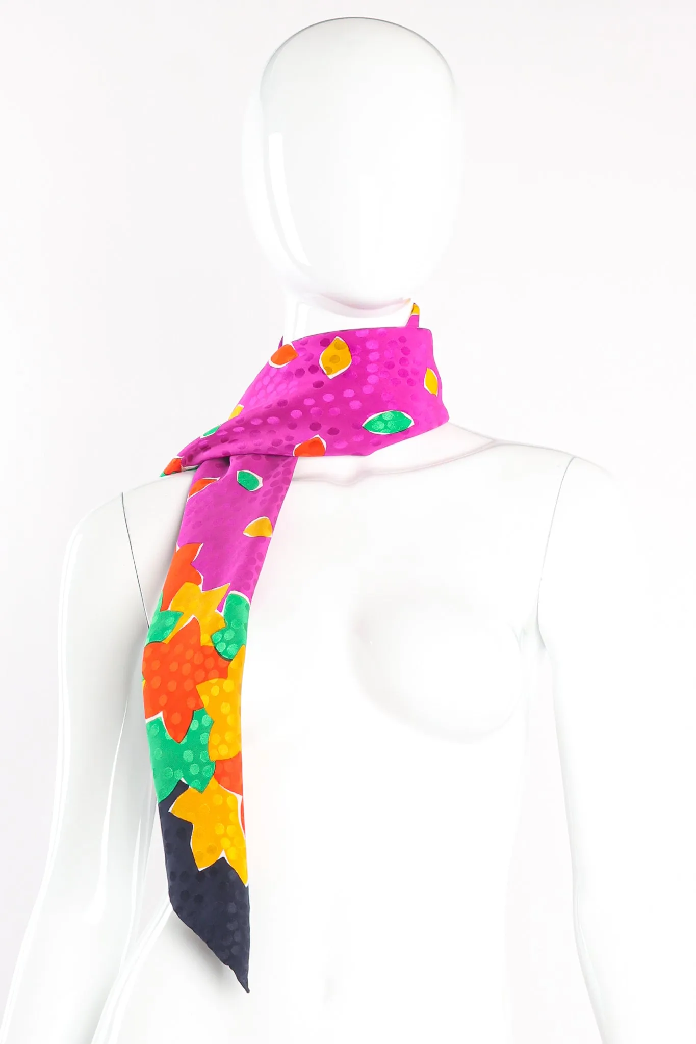 Falling Autumn Leaves Scarf