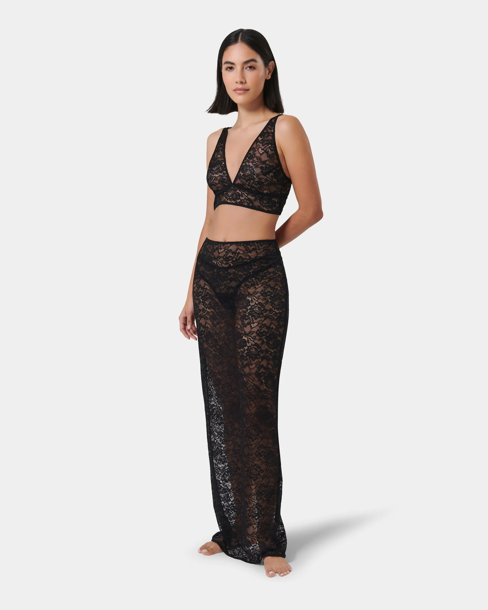 Fallon Soft Bra Black