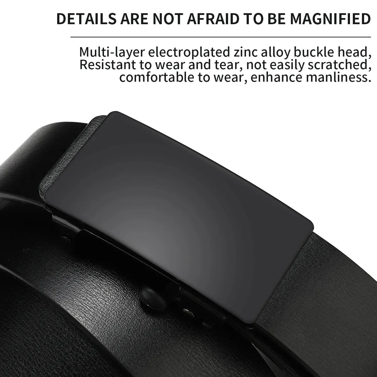 Fashion Men's Belt - Quality Automatic Buckle