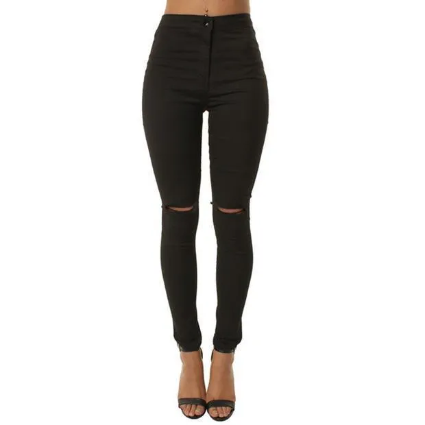 Fashionable Ripped Jeans