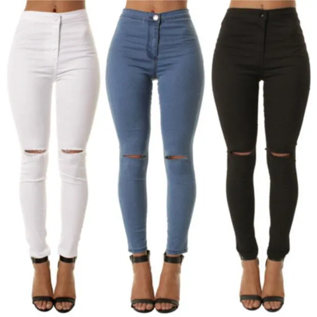 Fashionable Ripped Jeans
