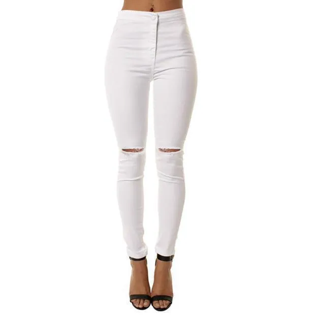 Fashionable Ripped Jeans