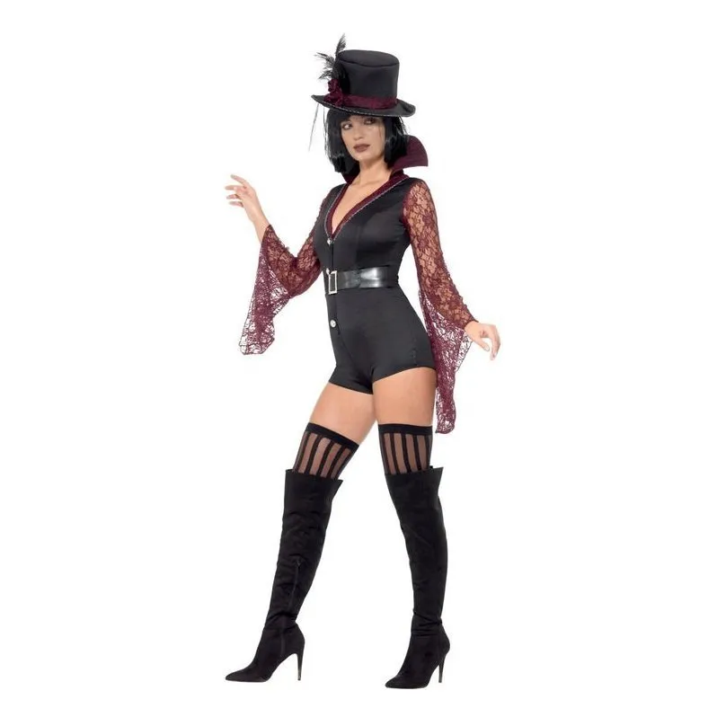 Fever Vampire Costume, Bodysuit