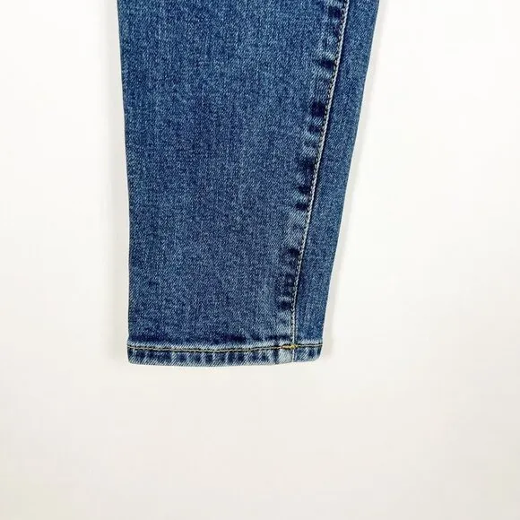 Fidelity Denim Pixie Cut Button-Fly Ankle Jeans in Oasis Wash. Women's Size 27