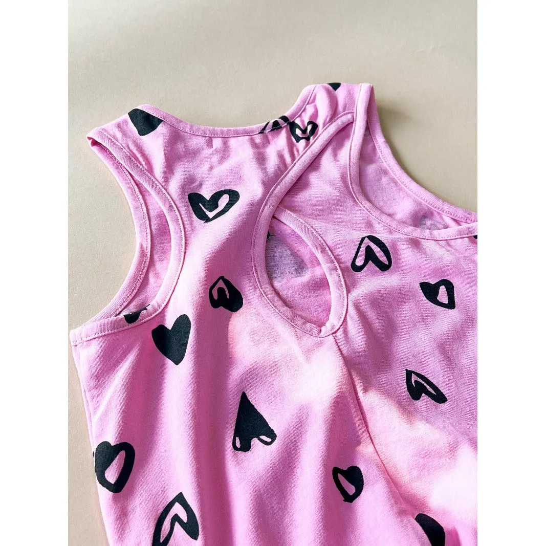 Fina-Heart dress | Orchid