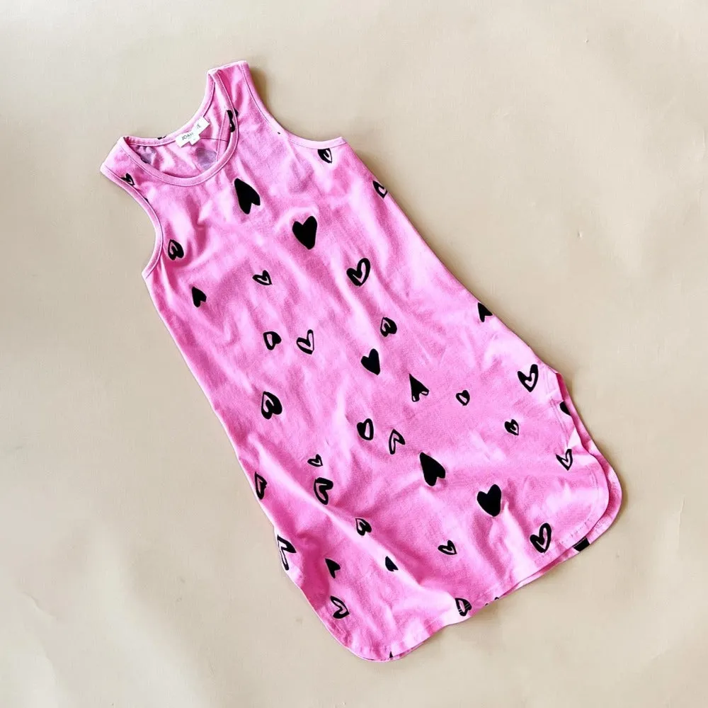 Fina-Heart dress | Orchid