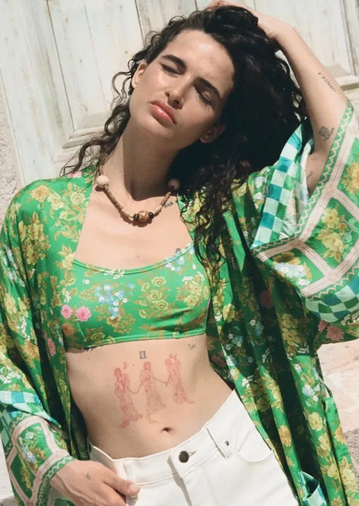 Flora Scoop Bralette Citrus Crush