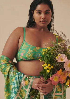 Flora Scoop Bralette Citrus Crush