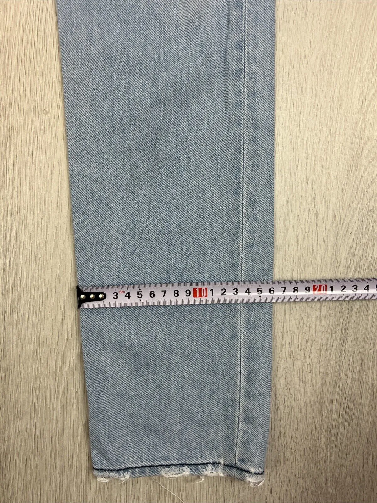 Flux Melbourne Mens Blue Denim Skinny Leg Jeans Size 30