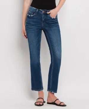 Flying Monkey Mid-Rise Slim Straight Jeans