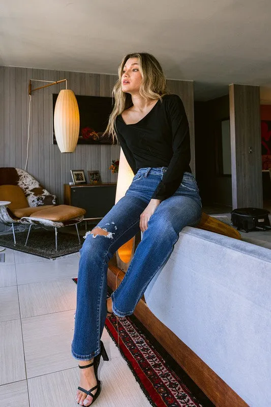 Flying Monkey - Stretch High Rise Bootcut