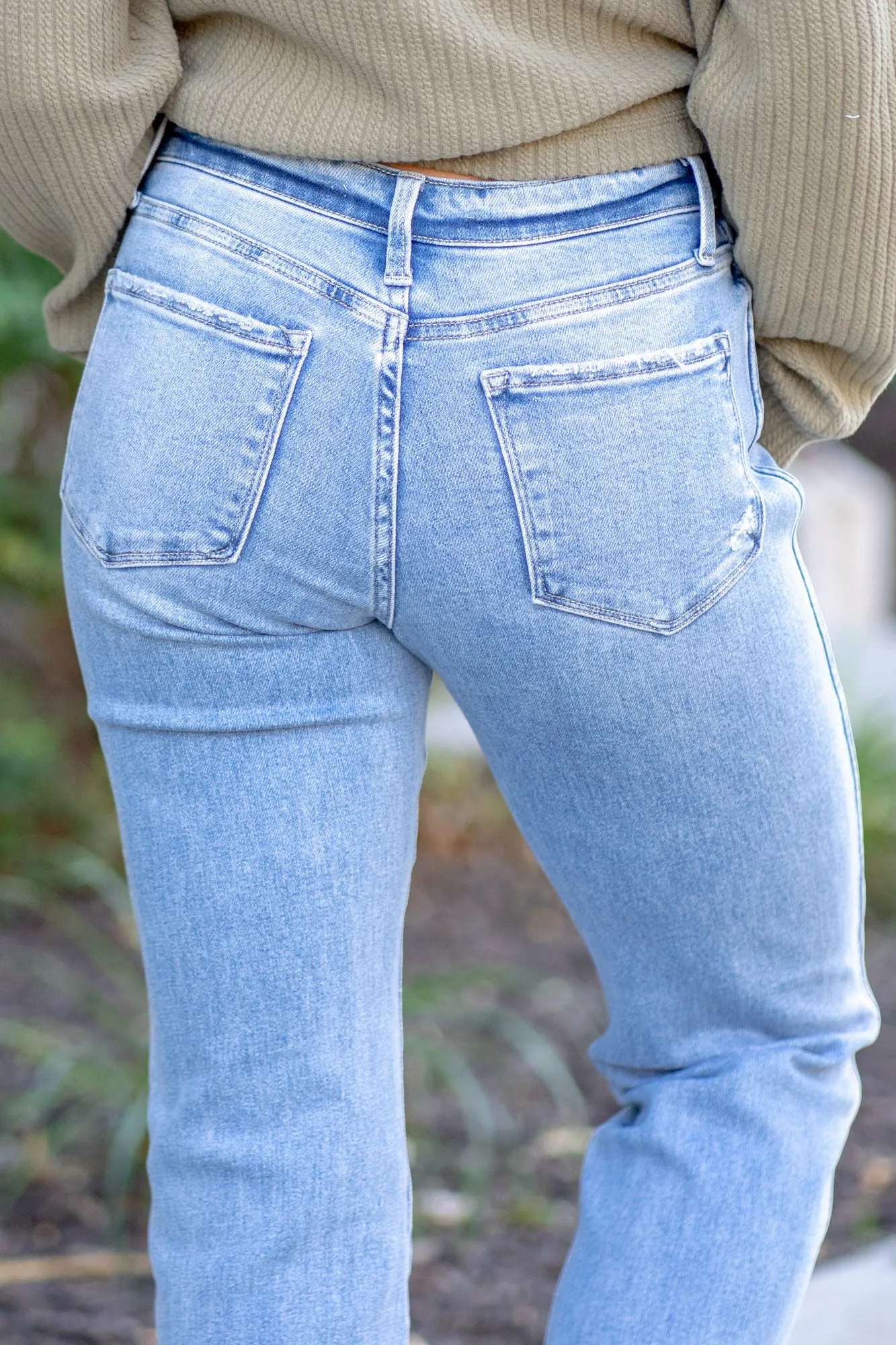 Fondly High Rise Straight Leg