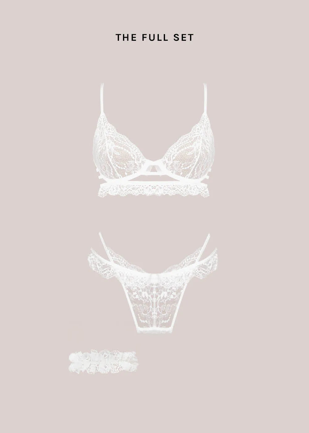 Forever Wedding Garter