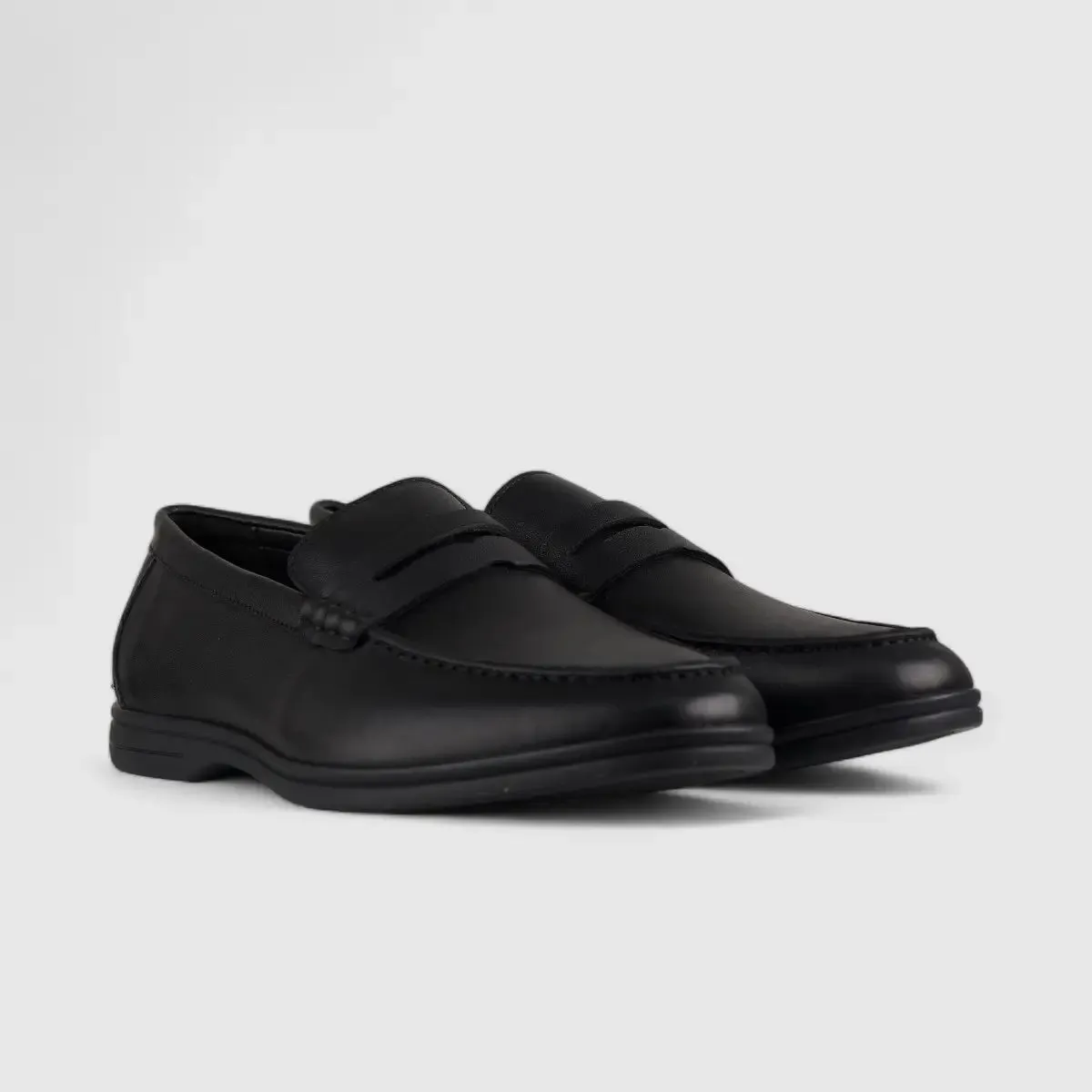 Formales Leather Loafers Black 2355A-2