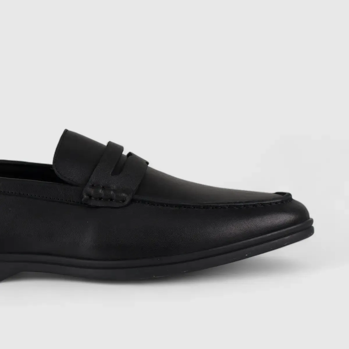 Formales Leather Loafers Black 2355A-2