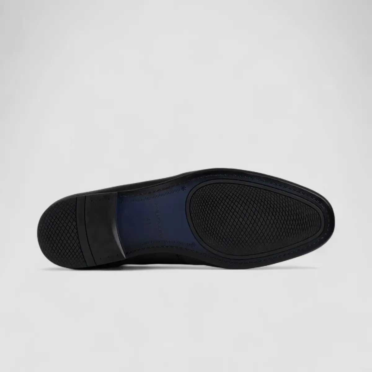 Formales Leather Loafers Black DF2021-C3