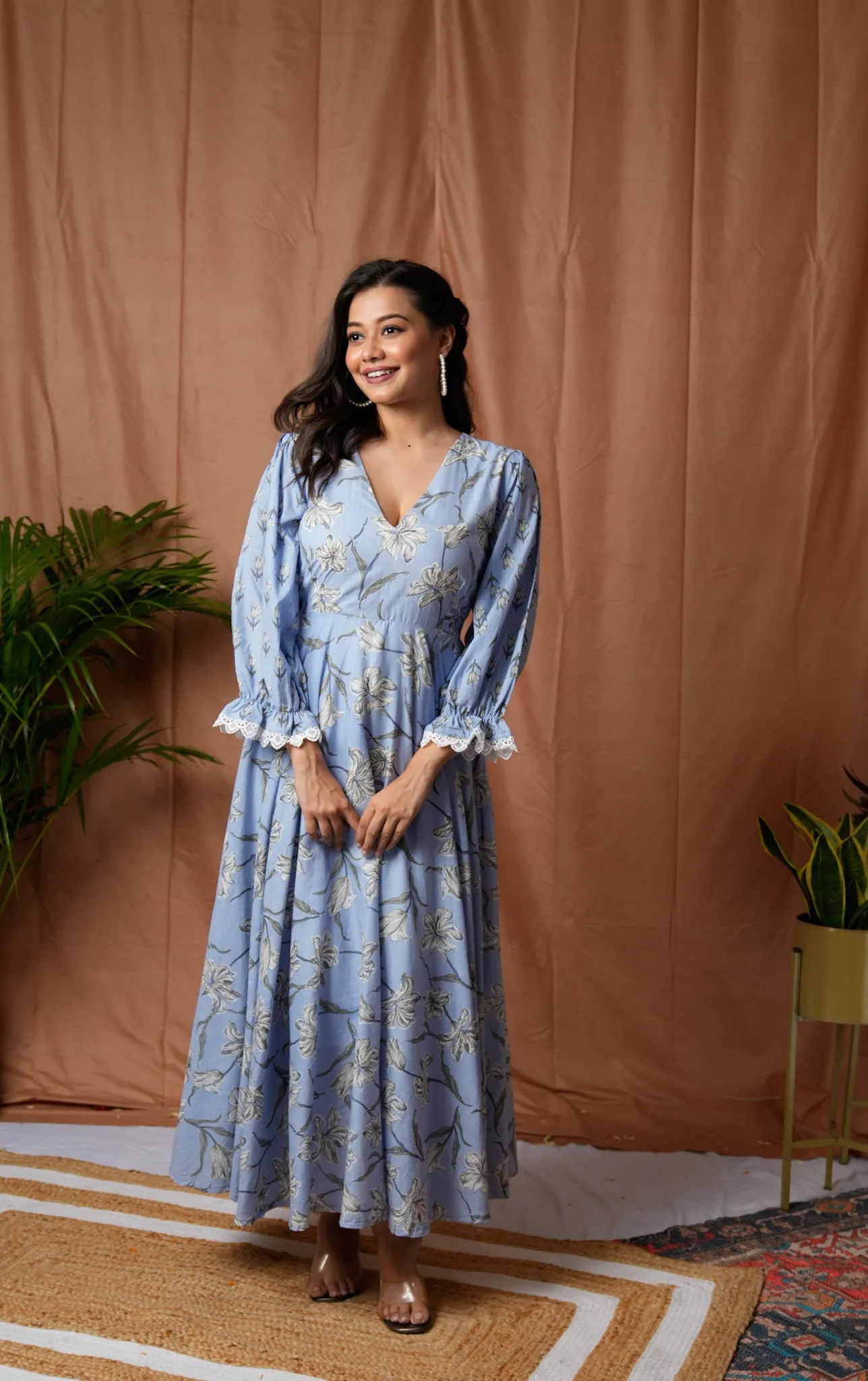 Frozen Lily Long Dress