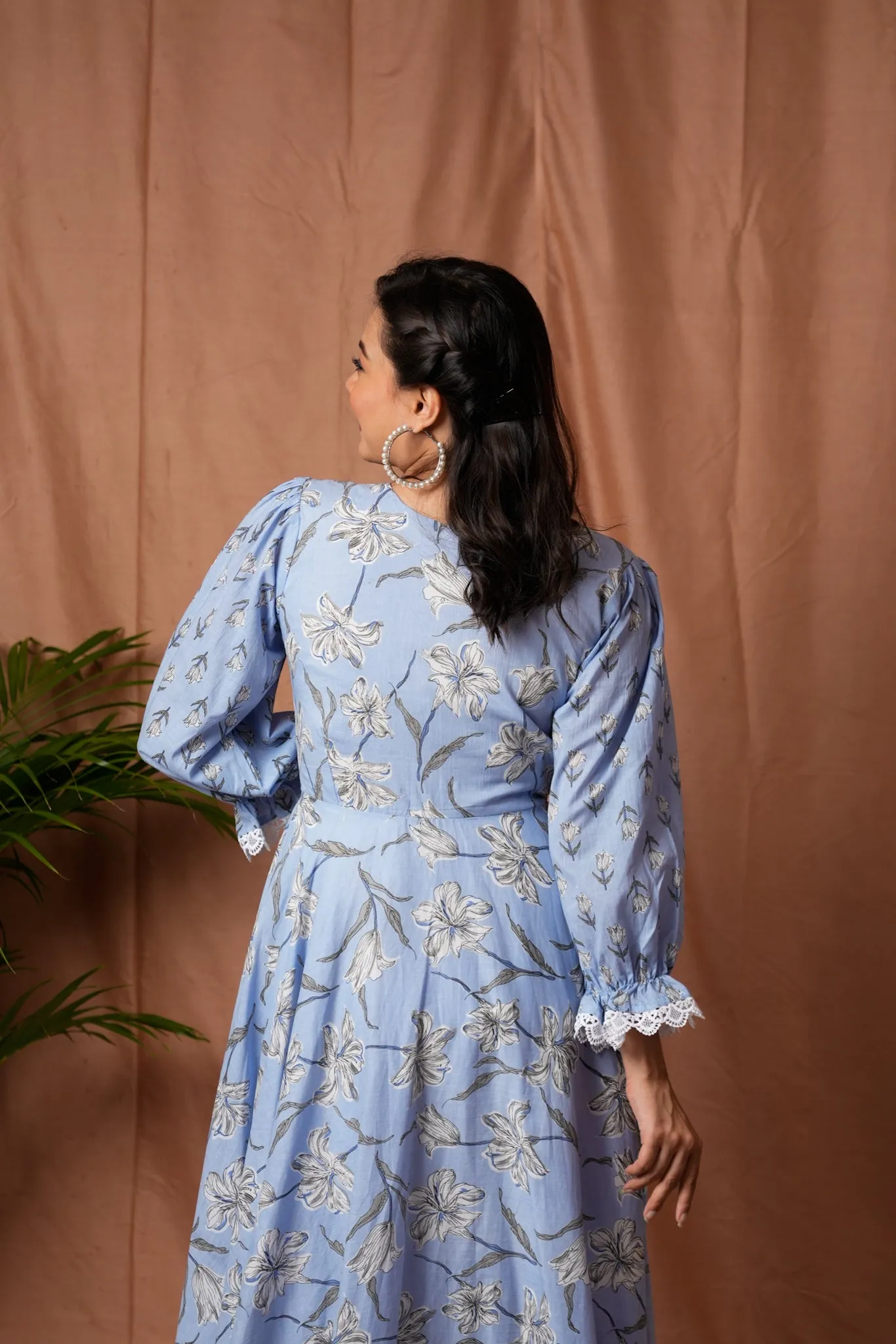 Frozen Lily Long Dress