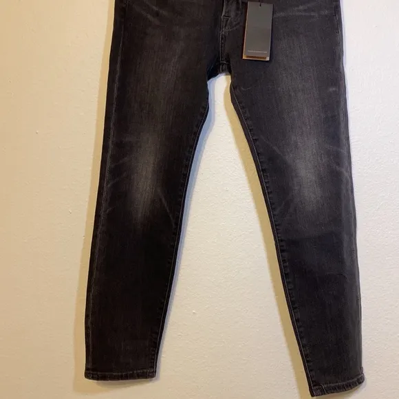 Frye Skinny Jeans Sienna Crop Hadley Black NEW