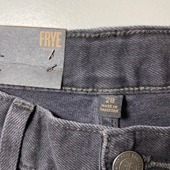 Frye Skinny Jeans Sienna Crop Hadley Black NEW