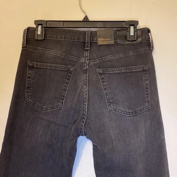 Frye Skinny Jeans Sienna Crop Hadley Black NEW