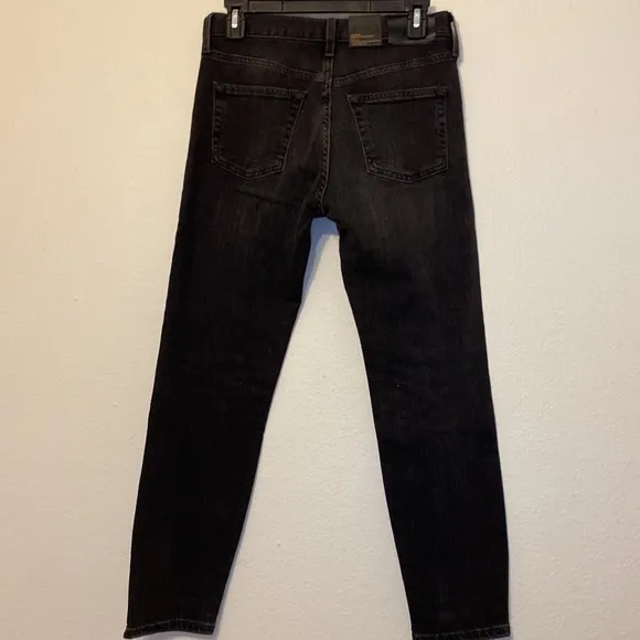 Frye Skinny Jeans Sienna Crop Hadley Black NEW