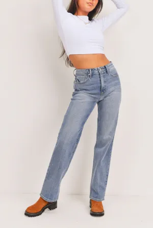 Full Length Straight Leg Jeans