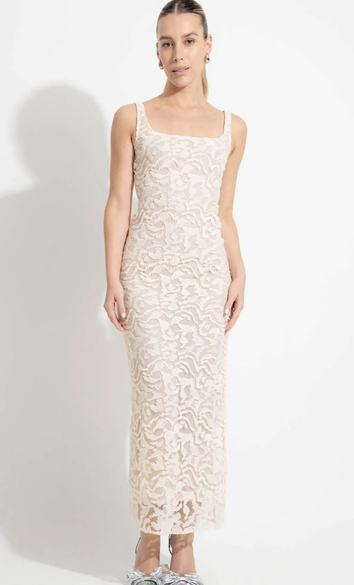 Gather Midi Dress