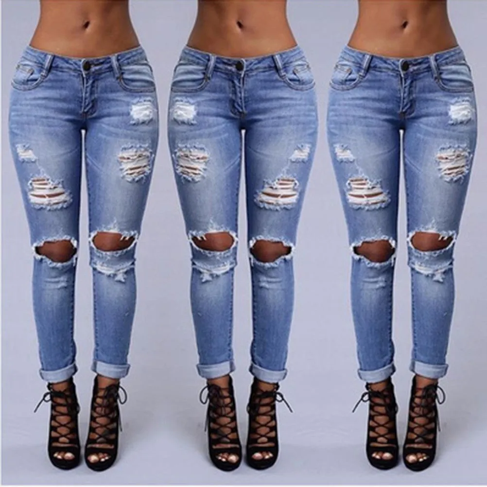 Get It Girl Ripped Jeans