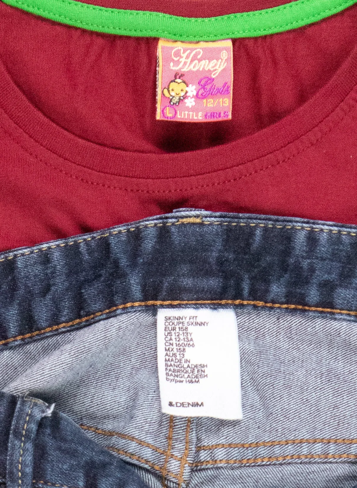 GIRL SIZE 12/13 YEARS - 2 Piece Mix N Match Outfit EUC B20