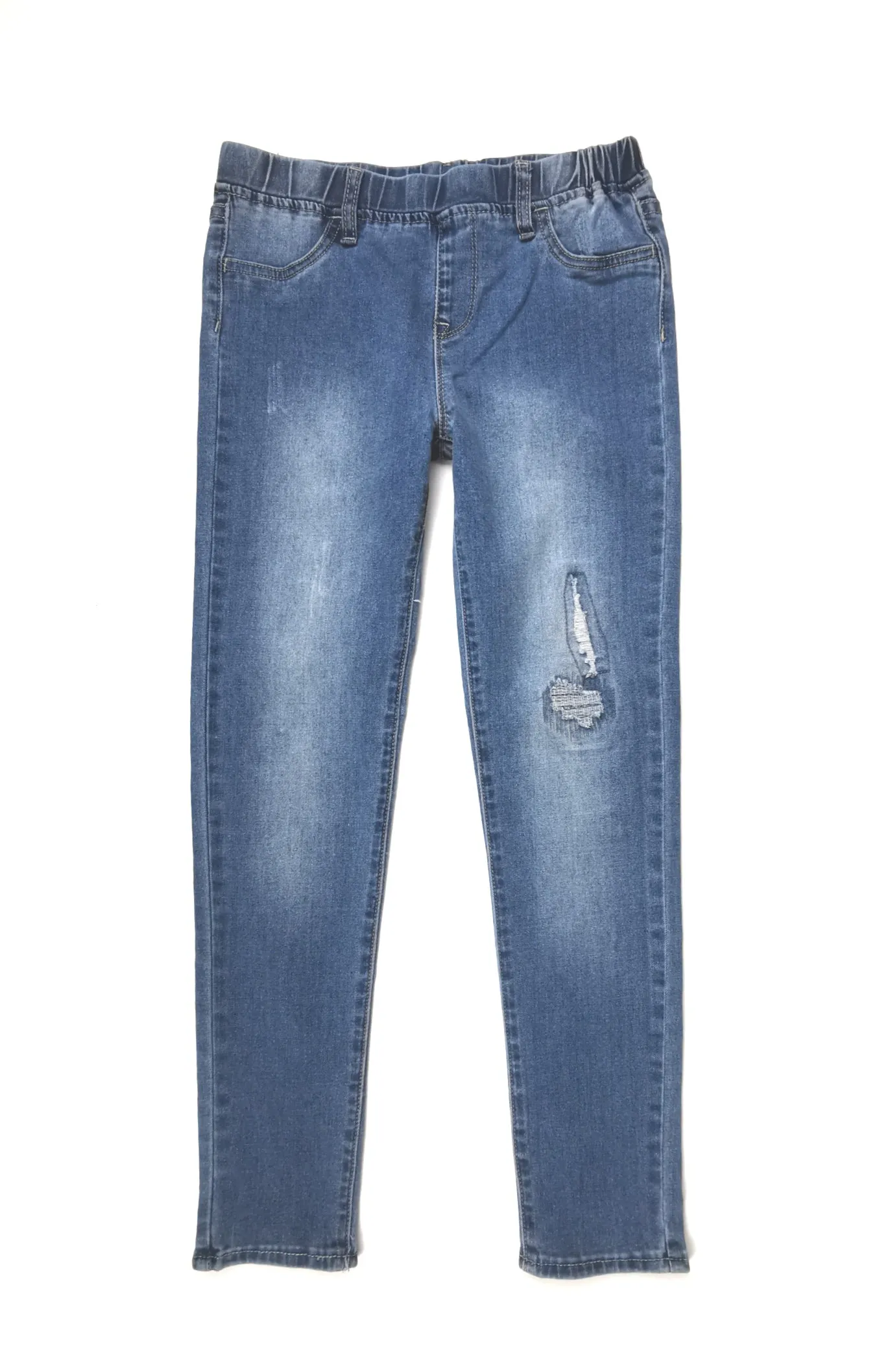 GIRL SIZE LARGE (12 YEARS) - DEX Kids, Ripped Skinny Jeans NWT B54