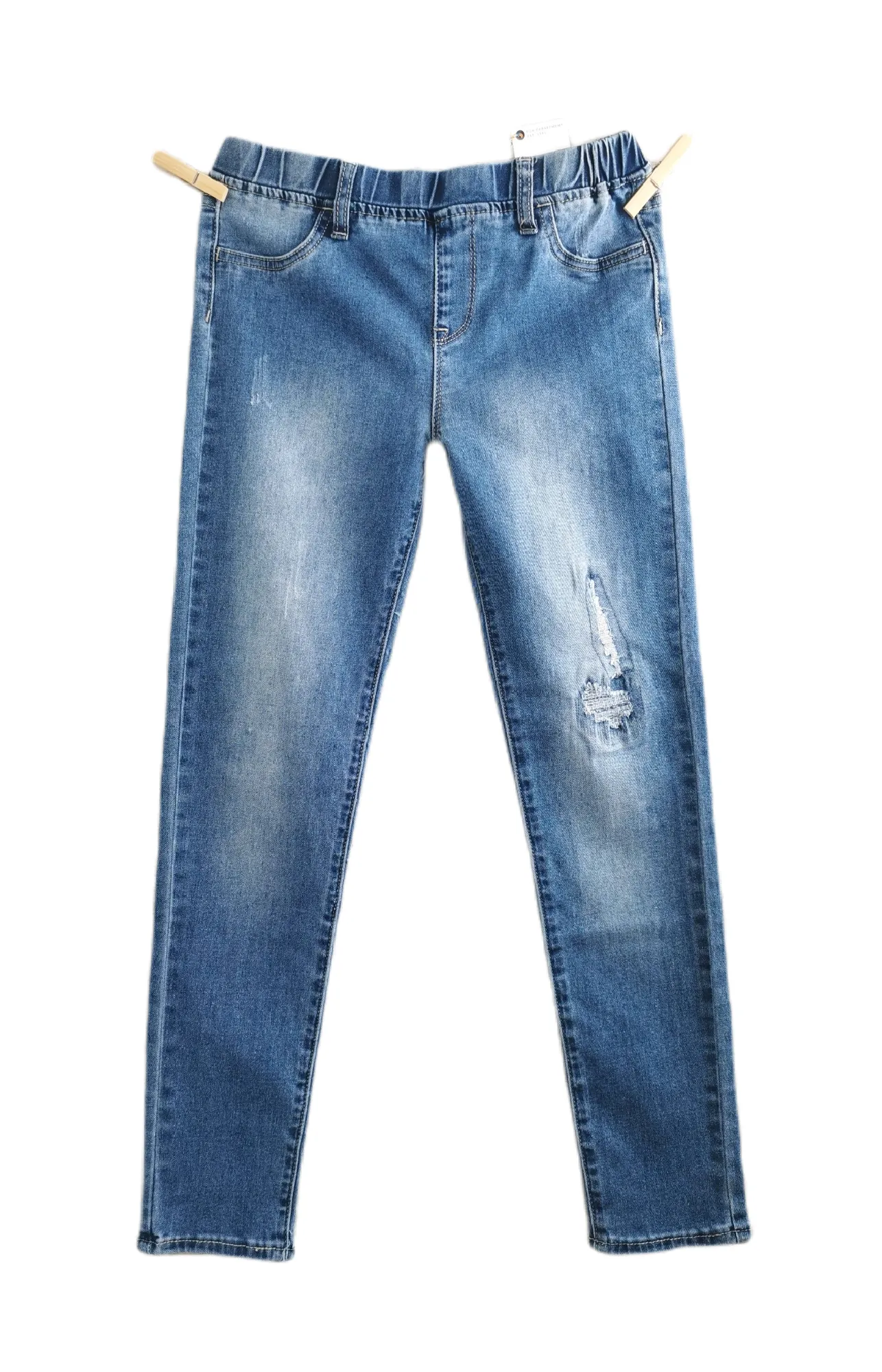 GIRL SIZE LARGE (12 YEARS) - DEX Kids, Ripped Skinny Jeans NWT B54