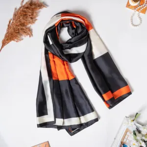 Glam Colour Block Neck Scarf