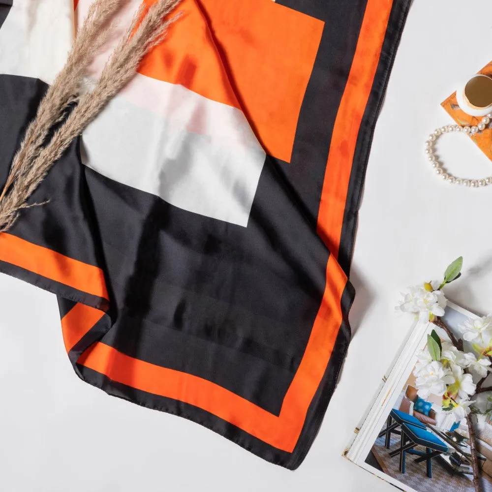 Glam Colour Block Neck Scarf