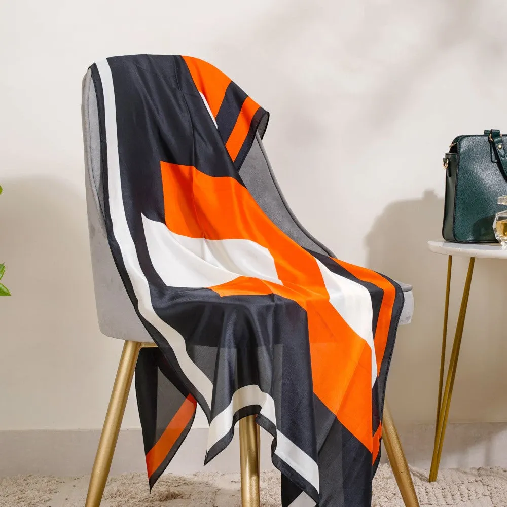 Glam Colour Block Neck Scarf