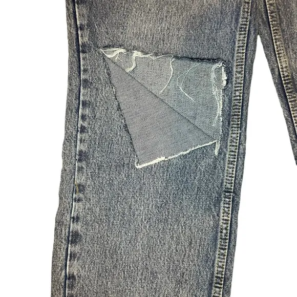 Good American 90s Duster Straight Leg Jeans