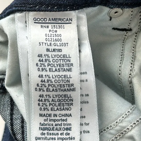 Good American &quot;Good Legs&quot; Skinny Jeans Size 6/28