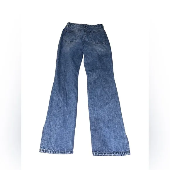 Good American Good Boy High Rise Ripped Boyfriend Jeans Size 2