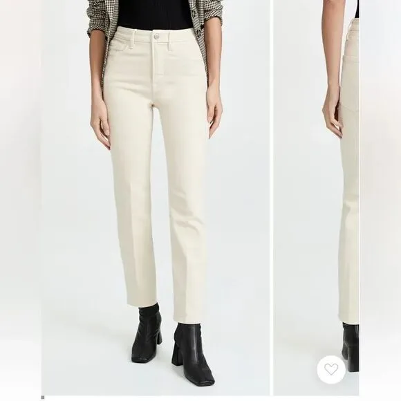 Good American Good Classic Jeans, Bone, 15!
