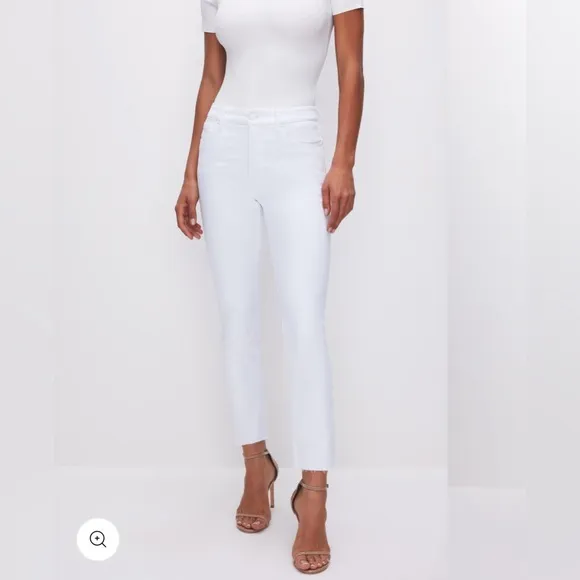 Good American Straight Leg Jeans