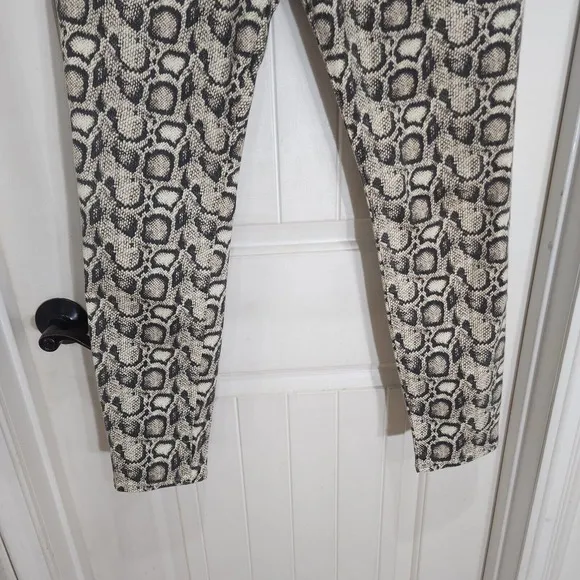 Good American Womens Jeans Good Legs Snake Print High Rise Skinny Pants Size 12